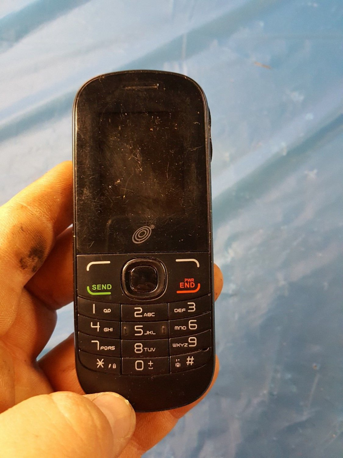 Alcatel A205G Black (Tracfone) Basic Cellular Phone - AS IS for parts