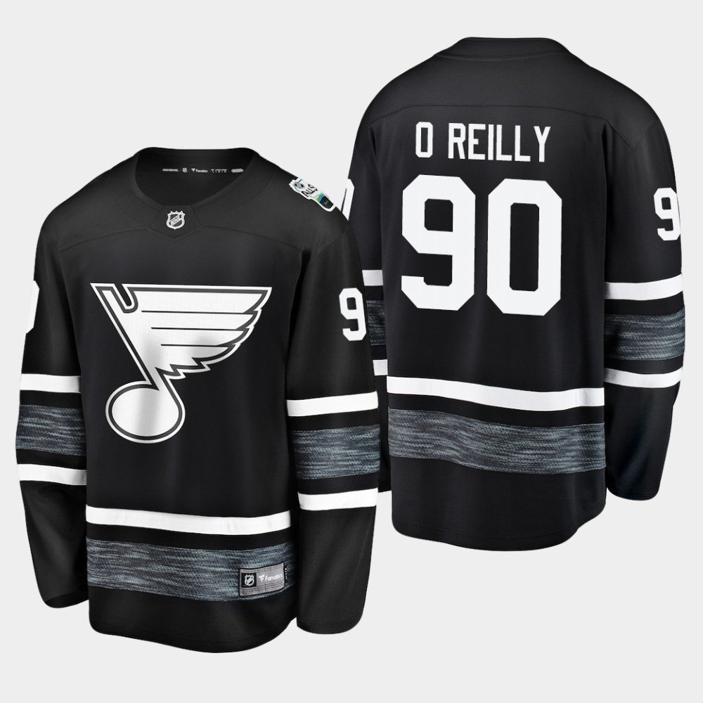 2019 NHL All-Star St. Louis Blues #90 Ryan O'Reilly Game Parley Black Jersey