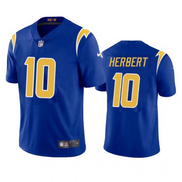 Justin herbert royal blue jersey Clearance