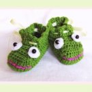 Froggy Baby Shoes  Baby Booties Froggy