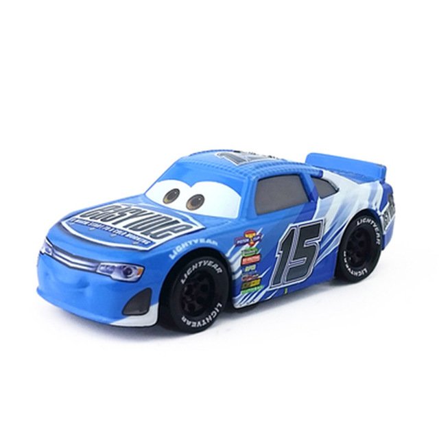 Disney Pixar Car 2 3 Lightning Mcqueen Vehicle Cars Model Metal 1:55 ...