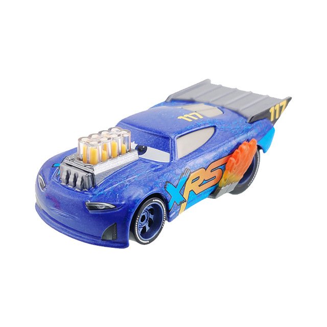 Disney Pixar Cars 2 3 Lightning McQueen Parking Lot Slot Metal Alloy ...