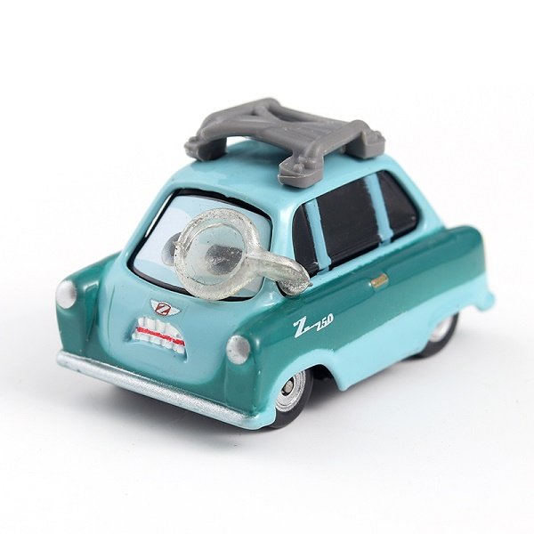 Cars Disney Pixar Cars 2 Professor Z With Glasses Metal Diecast Toy Car ...