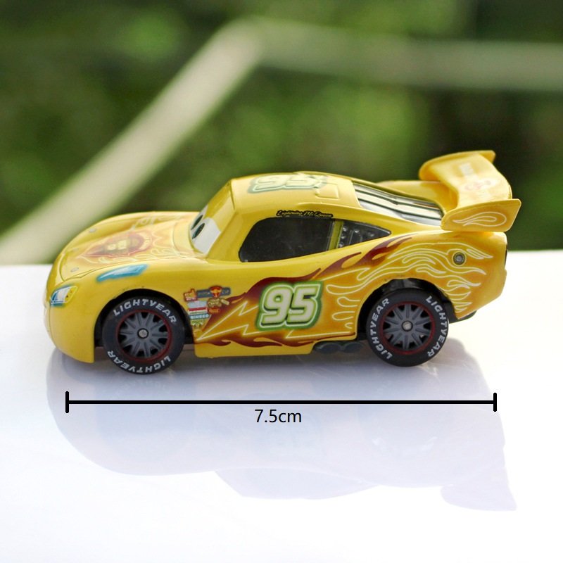 Disney Pixar Cars 2 No95 Yellow Shining Lightnin