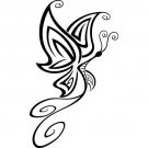 CUSTOM VINYL DECAL FANCY BUTTERFLY