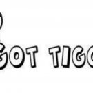 CUSTOM VINYL DECAL CUTE TIGER DECAL
