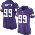 Women's Vikings #99 Danielle Hunter Purple Game Stitched Jersey