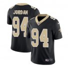 Men's Saints #94 Cameron Jordan Black Limited Stitched Jersey