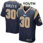 Youth Rams #30 Todd Gurley II Game Navy Blue Stitched Jersey