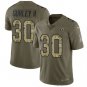 Men's Rams #30 Todd Gurley II Olive Camo Limited Stitched Jersey