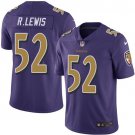 Men's Baltimore Ravens #52 Ray Lewis color rush Football Stitched Jersey