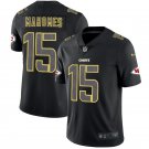 Men's Kansas City Chiefs #15 Patrick Mahomes II Black Impact Stitched Jersey