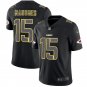 Men's Kansas City Chiefs #15 Patrick Mahomes II Black Impact Stitched Jersey