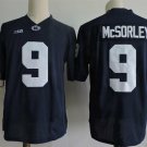 Men's Penn State Nittany Lions #9 Trace McSorley Navy College Footballs Stitched Jersey