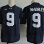 Men's Penn State Nittany Lions #9 Trace McSorley Navy College Footballs Stitched Jersey