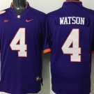 Men Clemson Tigers 4 Deshaun Watson Purple College Football Stitched Jersey