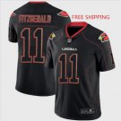 Men's Cardinals #11 Larry Fitzgerald Lights Out Black LT Stitched Jersey