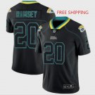 Men's Jaguars #20 Jalen Ramsey Lights Out Black LT Stitched Jersey