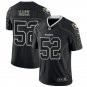 Men's Raiders #52 Khalil Mack Lights Out Black LT Stitched Jersey