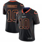 Men's Bears #10 Mitchell Trubisky Lights Out Black LT Stitched Jersey