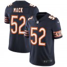 Men's Chicago Bears 52 Khalil Mack Limited Navy BlueStitched Jersey