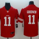 Men's San Francisco 49ers 11 Marquise Goodwin Limited Red Stitched Jersey