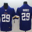Men's Minnesota Vikings 29# Xavier Rhodes Limited Purple Stitched Jersey