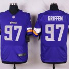 Men's Minnesota Vikings 97 Everson Griffen Elite Purple Stitched Jersey