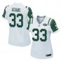 Women's York Jets 33 Jamal Adams Game White Stitched Jersey
