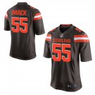 Men's Cleveland Browns #55 Alex Mack Brown Stitched Jersey