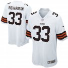 Youth Cleveland Browns #33 Trent Richardson White Stitched Jersey