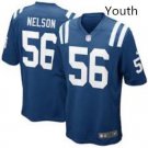 Youth Indianapolis Colts #56 Quenton Nelson Blue Stitched Jersey