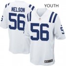 Youth Indianapolis Colts #56 Quenton Nelson White Stitched Jersey