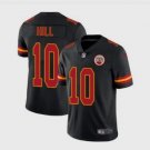 Men's Kansas City Chiefs 10# Tyreek Hill Limited Black Stitched Jersey