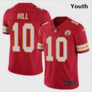 Youth Kansas City Chiefs 10# Tyreek Hill Limited Red Stitched Jersey