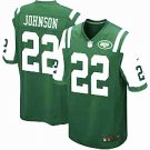 Men's York Jets #22 Trumaine Johnson Limited Green Stitched Jersey