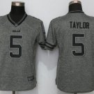 Women's Buffalo Bills #5 Tyrod Taylor Game Gray Stitched Jersey