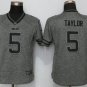 Women's Buffalo Bills #5 Tyrod Taylor Game Gray Stitched Jersey