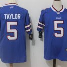 Men's Buffalo Bills #5 Tyrod Taylor Limited Blue Stitched Jersey