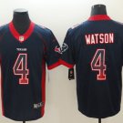 Men's Houston Texans 4# Deshaun Watson Limited Drift Navy Stitched Jersey