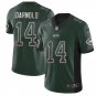 Men's York Jets 14# Sam Darnold Limited Green Drift Stitched Jersey