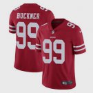 Men's San Francisco 49ers #99 DeForest Buckner Limited Red Stitched Jersey