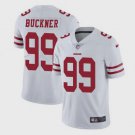 Men's San Francisco 49ers #99 DeForest Buckner Limited White Stitched Jersey