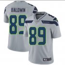 Men's Seattle Seahawks 89# Doug Baldwin Limited Gray Stitched Jersey