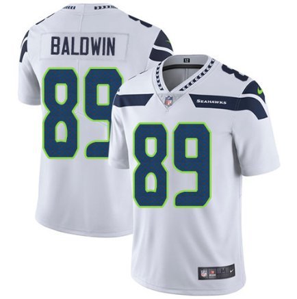 Men's Seattle Seahawks 89# Doug Baldwin Limited White Stitched Jersey