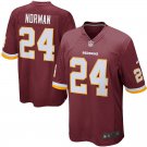 Men's Washington Redskins #24 Josh Norman Game Burgundy Stitched Jersey