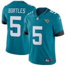 Men's Jacksonville Jaguars 5# Blake Bortles Limited Blue Stitched Jersey