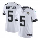 Men's Jacksonville Jaguars 5# Blake Bortles Limited White Stitched Jersey
