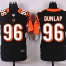 Men's Cincinnati Bengals 96# Carlos Dunlap Elite Black Stitched Jersey