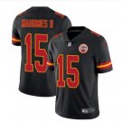 Men's Kansas City Chiefs 15# Patrick Mahomes II Limited Black Stitched Jersey